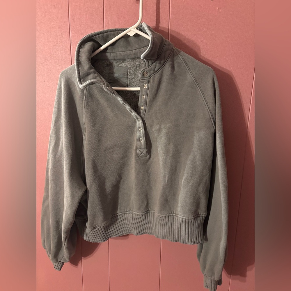 Aerie Green Women's Pullover Top S